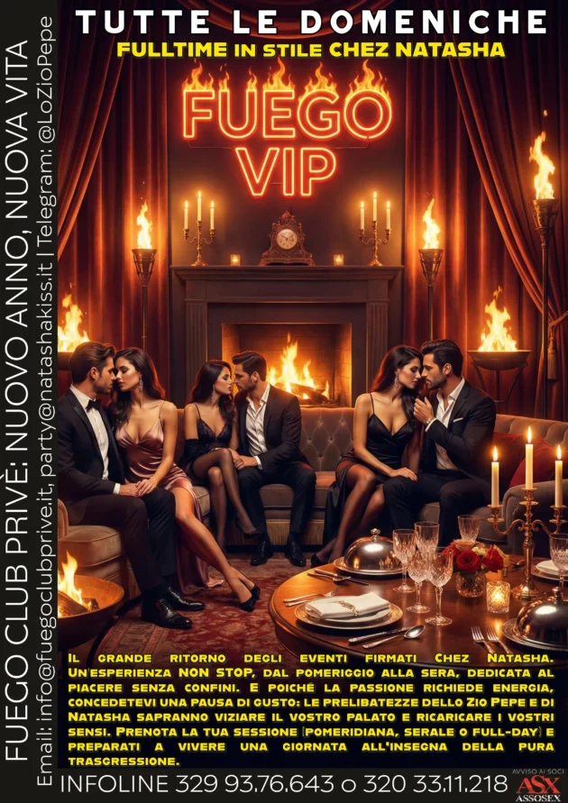 La domenica “Chez Natasha” 🥂🔥